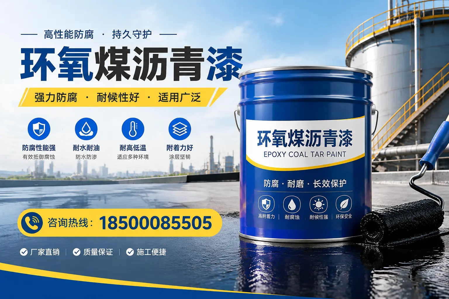 环氧煤沥青漆的储存与运输注意事项,南京企业须知